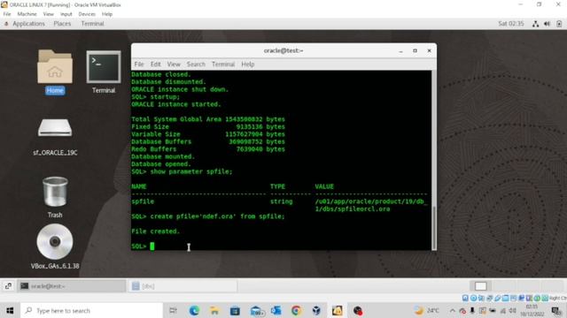 CREATING NON DEFAULT PFILE смотреть онлайн