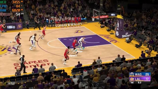 Intel Core i3 1115G4 | NBA2K21 Game Test | Intel UHD Graphics G4 смотреть онлайн