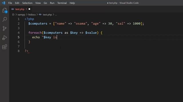 8 Arrays In PHP смотреть онлайн