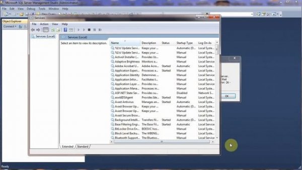 Microsoft SQL Server Error 26 - SQL Network Error Locating Server Instance