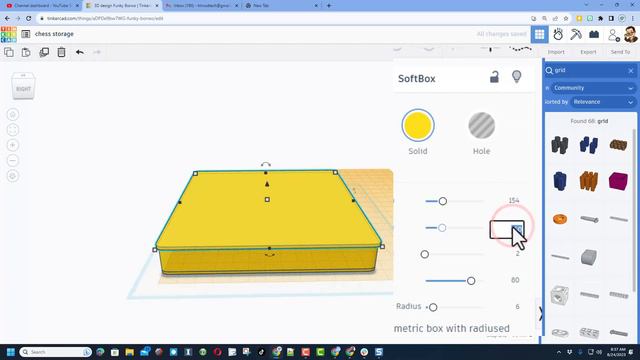The Smartest Way to Make a Tinkercad Storage Box and Lid to 3d print смотреть онлайн