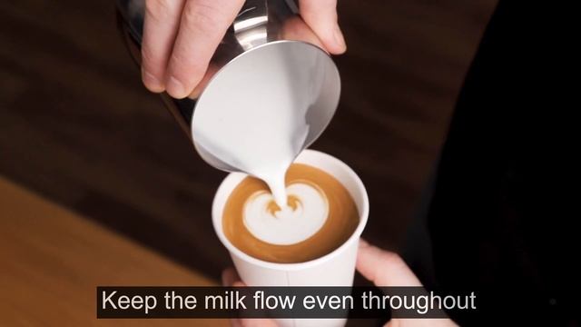 How To Make Heart in a Paper Cup - 2 MINUTES Latte Art Tutorial смотреть онлайн