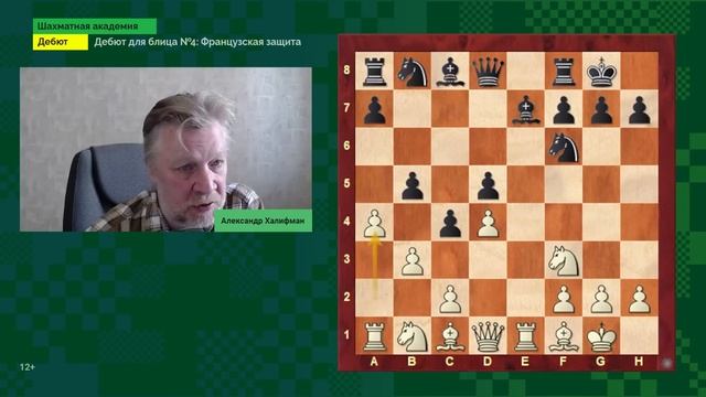 ДЕБЮТ ДЛЯ БЛИЦА # 4. Французская защита: 1.e4 e6 // Дебют смотреть онлайн