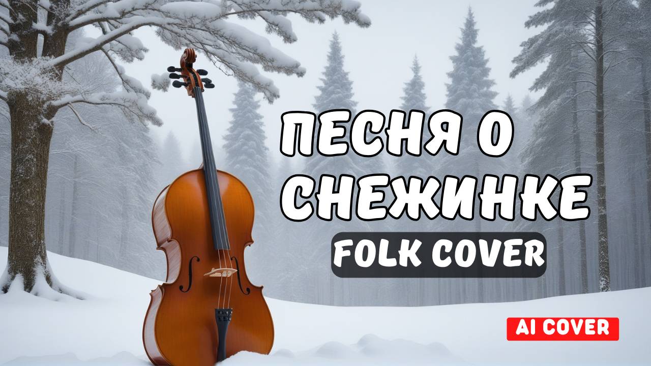 Песня о снежинке (Ai Cover) - Folk Cover