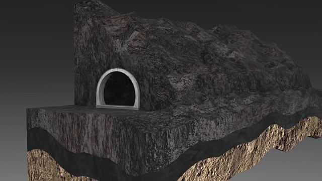 "Дорстройсервис" - строительство тоннеля на 91ом км Транскавказской автомагистрали, 2016 год. смотреть онлайн