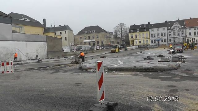 Bau des zentralen Omnibus Bahnhof (ZOB) Velbert смотреть онлайн