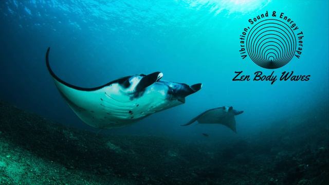 Ocean Waves and piano with 432Hz chime every 3 minutes смотреть онлайн