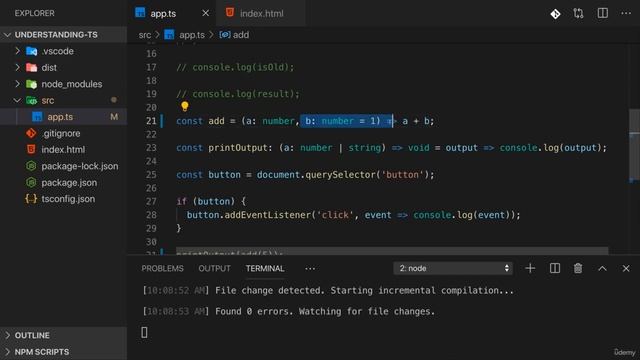 4 Default Function Parameters смотреть онлайн