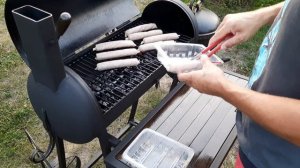 СМОКЕР ГРИЛЬ 4В1 ИЗ ГАЗОВЫХ БАЛЛОНОВ. Жарим сосиски с овощами.