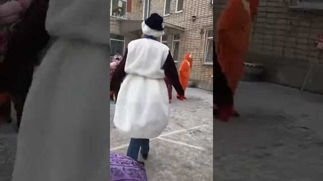 Масленица. Танец снеговиков. смотреть онлайн
