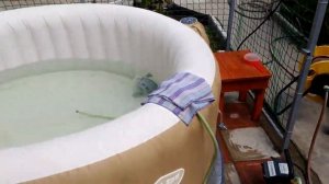 Бассейн на даче BestWay Lay-z-spa Palm Springs