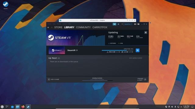 Launching HTC VIVE - ROS / ROS2 node in a Docker container смотреть онлайн