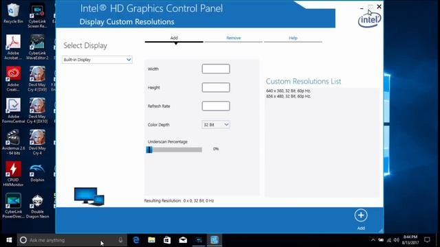 Intel Custom Resolution Tutorial for Better Performance смотреть онлайн