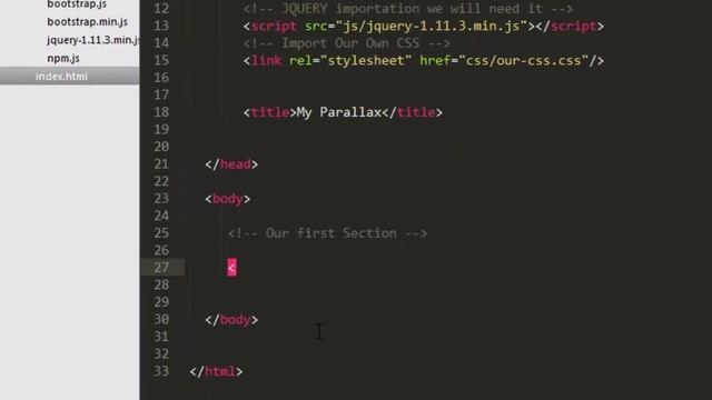 Parallax Webdesign [PSD+Coding] смотреть онлайн