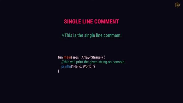 Kotlin Tutorials #10 - Kotlin comments смотреть онлайн