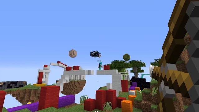Minecraft Bedwars but I added a Creative Mode Block... смотреть онлайн