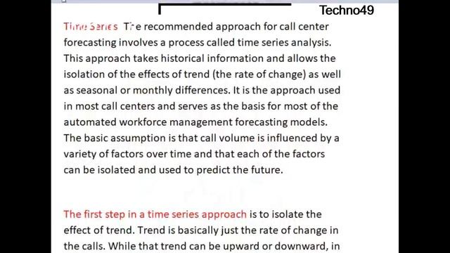 Steps in Forecasting WFM Call center ✍️| Methods of Forecast ? смотреть онлайн