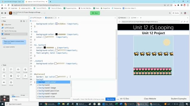 JS - Add Background Image To The Canvas смотреть онлайн