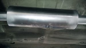 Неполный ремонт глушителя на Subaru Forester в Тольятти