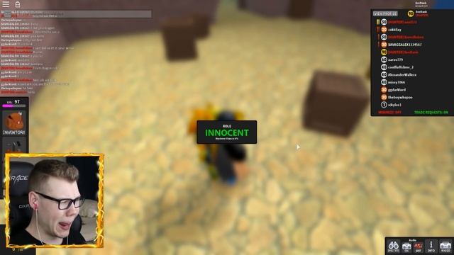 PLAYING MY INTRO SONG ON THE RADIO TROLL!! (Roblox Murder Mystery 2) смотреть онлайн