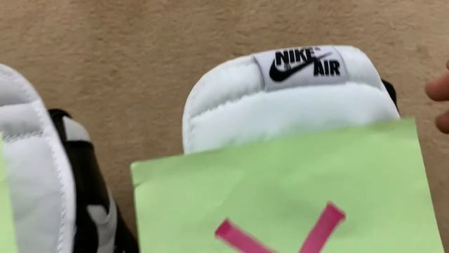 REAL VS FAKE AIR JORDAN 1 Hi 85 BLACK WHITE PANDA COMPARISON смотреть онлайн