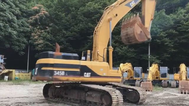 CAT 345B series 2 L Продажа бу спецтехники смотреть онлайн