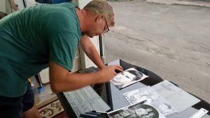 1  Урок. Ручная гравировка на камне. Общая компоновка на памятнике. Начинаю с букв.