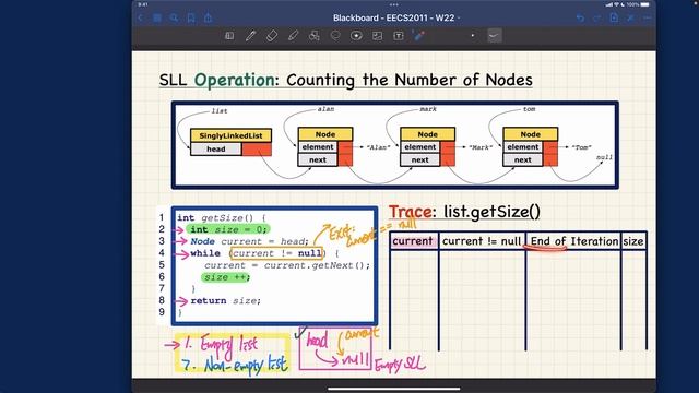 [HD] EECS2011 W22 - Lecture 2 - Part E1 - Computing Size, current Node смотреть онлайн
