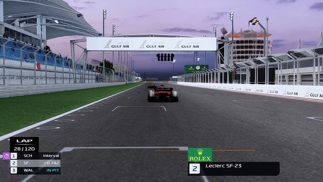 Ferrari F1 2023 SF-23 vs Ferrari F1 2004 - Bahrain Grand Prix смотреть онлайн