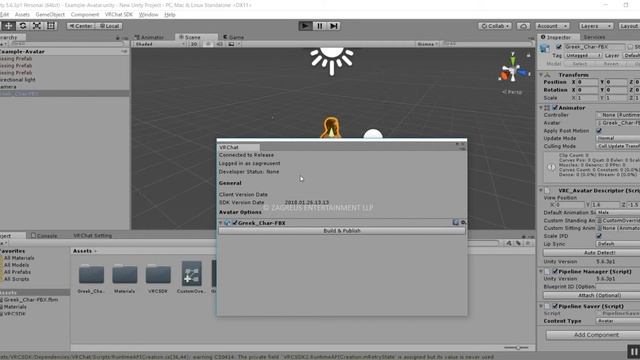 3D Character Import / Export - Unity 3D to VR Chat with Custom Animation смотреть онлайн