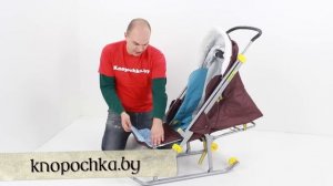 Санки-коляска детские складные Ника Детям 6