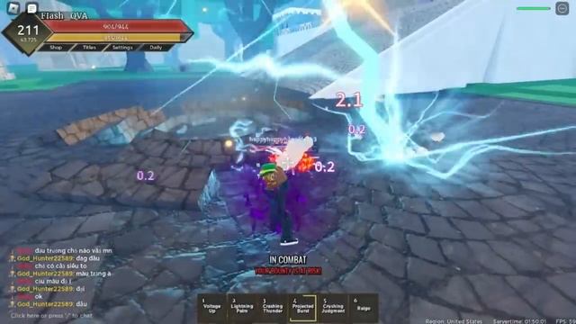 Noob to Pro with *LIGHTNING FRUIT* in Fruit Battlegrounds...(Roblox) смотреть онлайн