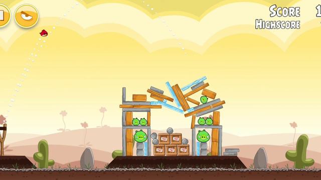Rovio Classics Angry Birds Level 3-5 3 Stars смотреть онлайн