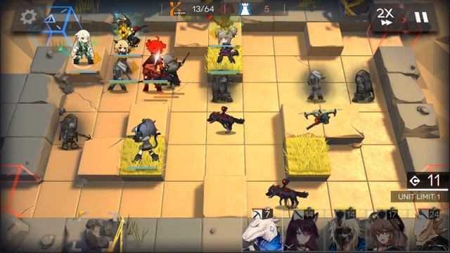 【明日方舟/Arknights】[3-5] - Low Lvl-Rarity Squad - Arknights Strategy