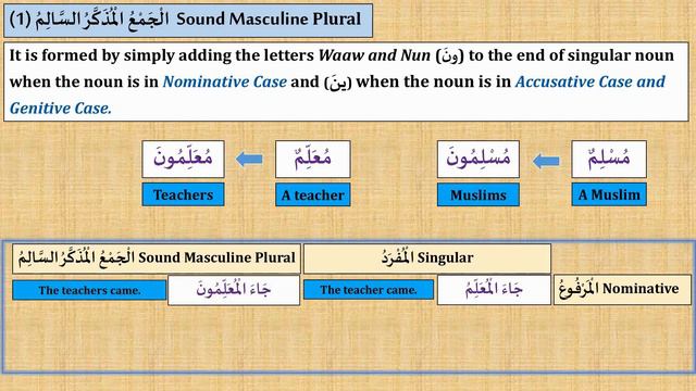 SINGULAR, DUAL AND PLURAL NOUNS IN ARABIC. ARABIC GRAMMAR (LESSON 6). смотреть онлайн