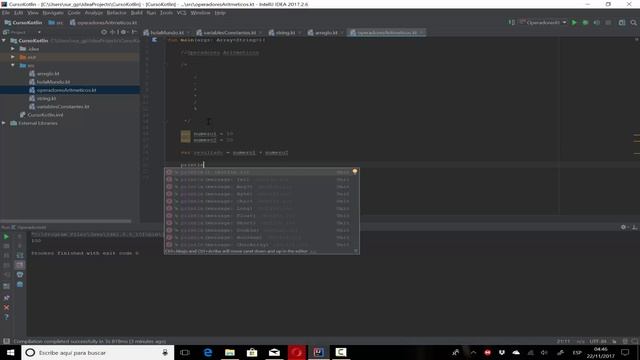 Operadores Aritmeticos en Kotlin смотреть онлайн