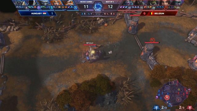 [Nexus Games] Groupe B: Hongrie vs Belgique смотреть онлайн