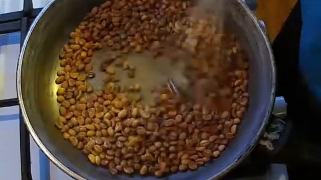 Домашняя обжарка кофе на сковороде