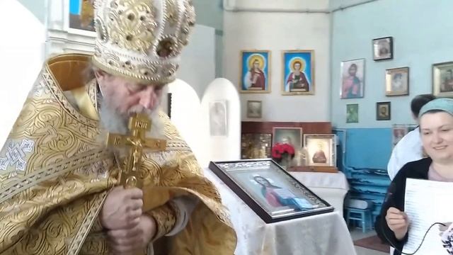 Свято-Преображенский храм с.Коньково.Проповедь и поздравление батюшки с юбилеем-30 летия священства смотреть онлайн