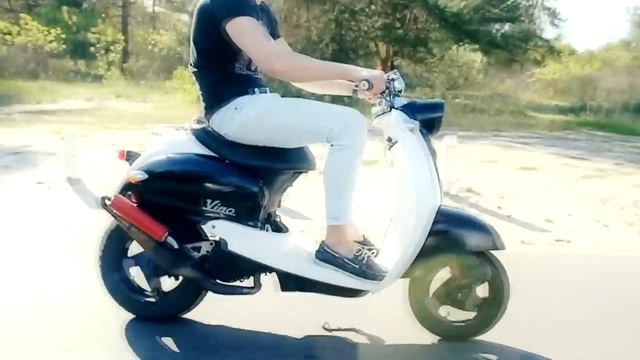 Тест Yamaha Vino Long Minarelli. Нищебродский тюнинг. ✅ смотреть онлайн