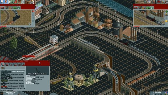 Chris Sawyer's Locomotion: Expert Challenge - Ep. 61: TRIPLE-HEADED TRAINS смотреть онлайн