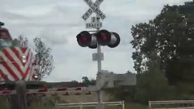 Outbound Metra Train/Bartlett, Illinois