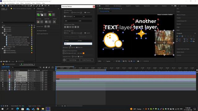 Precomping Function Tutorial - Slides & Grids смотреть онлайн