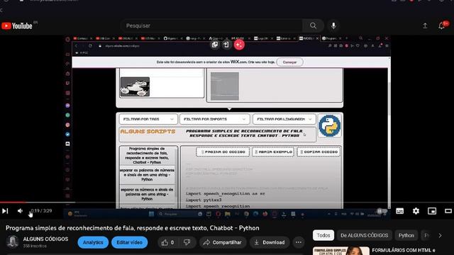 Baixar vídeo do Youtube em buffer sem salva no pc, e transcrevê-lo - Python смотреть онлайн