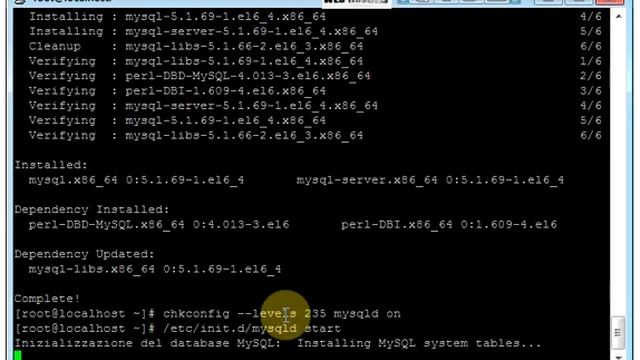 Installare apache mysql php su Linux/CentOS 6.x смотреть онлайн