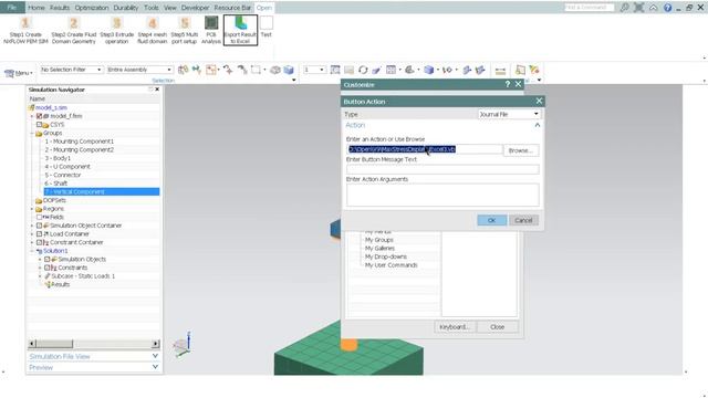 NX CAE using NX Open - To automatically export CAE result to Excel смотреть онлайн