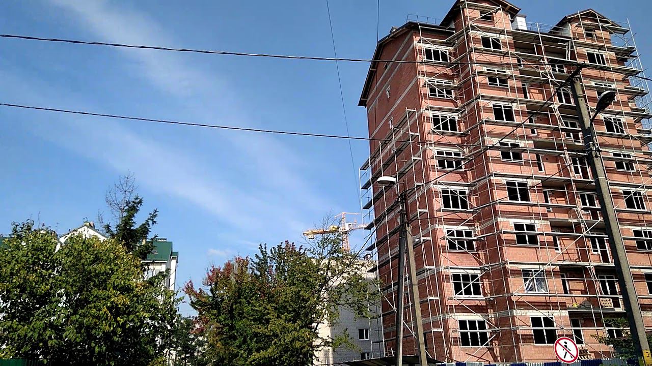 Жилой Комплекс Ратсхоф, ул Воздушная улица Красносельская, съемка Октябрь 2017, Новостройки Калинин смотреть онлайн
