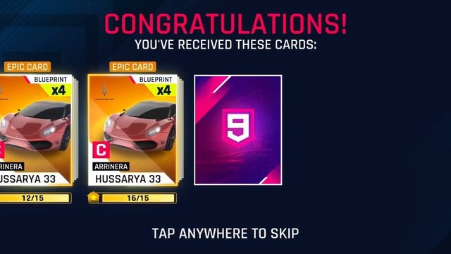 9000 tokens; LEGENDARY PACK: KOENIGSEGG REGERA; Black Friday Deal Asphalt 9 смотреть онлайн