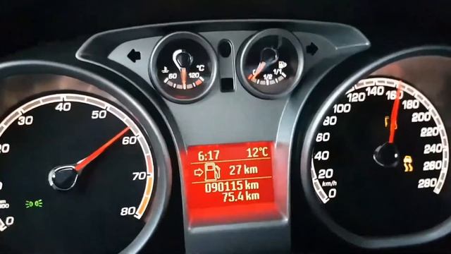 Ford Focus St Mk 2 von 0-210 km/h смотреть онлайн