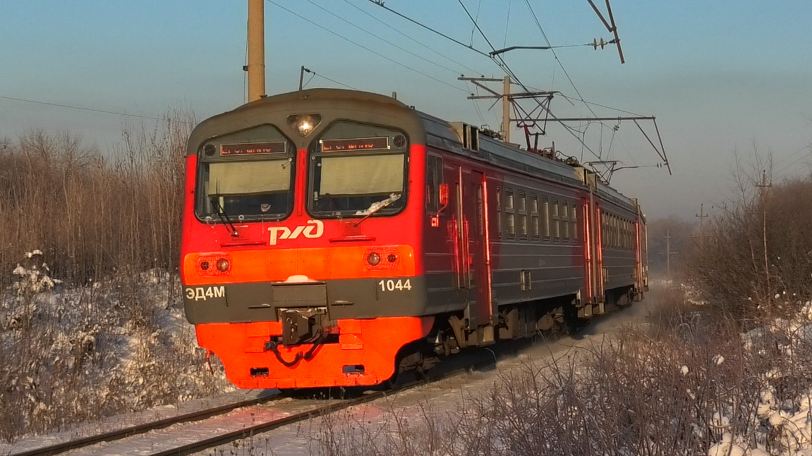 "Морозным утром". ЭД4М-1043/1044 сообщением Ясашная — Егоршино смотреть онлайн